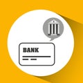 Bank concept safe cards credit and debit money icon Royalty Free Stock Photo