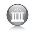 Bank / court building icon