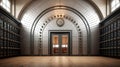 Bank deposit boxes for valuables. Bank vault view from the inside. Storage of gold and valuables