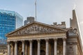 Bank of England in the morning Royalty Free Stock Photo