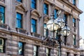 Bank of England in the morning Royalty Free Stock Photo