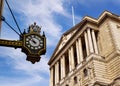 The Bank of England, Threadneedle Street, London, United Kingdom Royalty Free Stock Photo