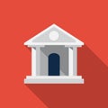 Bank flat illustration