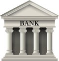 Bank Icon Royalty Free Stock Photo