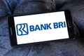 Bank Rakyat Indonesia , Bank BRI, logo Royalty Free Stock Photo