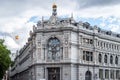 Bank of Spain in Cibeles Square in Madrid