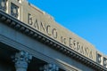 bank of Spain Royalty Free Stock Photo