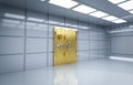 Bank vault door Royalty Free Stock Photo