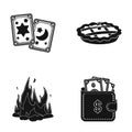 Bank, win, ecology and other web icon in black style. design, recreation, cooking, icons in set collection.