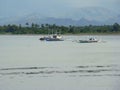 Bangkas, a traditional type of outrigger boats used by Filipino artisanal fishermen