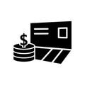 Bankbook icon, vector illustration