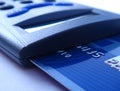 Bankcard reader Royalty Free Stock Photo