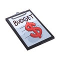 Budget Deficit Royalty Free Stock Photo