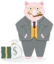 Banker Pig