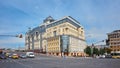 Banking complex of the Main Directorate of the Central Bank of the Russian Federation in Moscow, 2001, view from Bolotnaya street