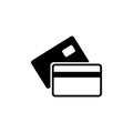 Banking Credit Card Flat Vector Icon