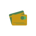 Banking, credit card icon. Element of Web Money and Banking icon for mobile concept and web apps. Detailed Banking, credit card