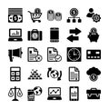 Banking and Finance Line Vector Icons 10