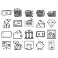 banking icons. Vector illustration decorative design