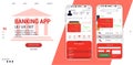 Banking Online - Mobile App UI, UX, GUI