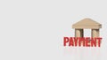 Banking Payment Financial Service Concept 3d render Royalty Free Stock Photo