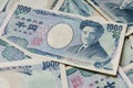 Banknote of Japanese Yen ÃÂ¥1000 Royalty Free Stock Photo