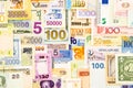 Banknote money cash and currency paper Royalty Free Stock Photo