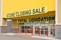 Bankrupt Retail Store Revised Royalty Free Stock Photo