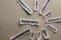 Bankruptcy Royalty Free Stock Photo