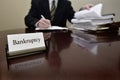 Bankruptcy Attorney Royalty Free Stock Photo