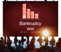 Bankruptcy Debt Loan Owed Payment Trouble Concept Royalty Free Stock Photo