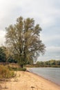 On the banks of the Dutch river Boven Merwede