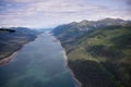 Banks of Inside Passage, Juneau, Alaska Royalty Free Stock Photo