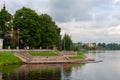 On the banks of the Neva River in Ust-Izhora