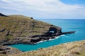 Banks Peninsula in the Canterbury, New Zealand Royalty Free Stock Photo