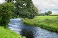 On the banks of the River Doon Ayrshire Royalty Free Stock Photo