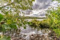 A view over Whitlingham Broad, Norfolk, UK Royalty Free Stock Photo