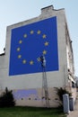 Banksy Brexit graffiti in Dover, UK