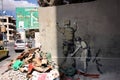 Banksy graffiti in Bethlehem, Palestine