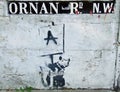 Banksy, Rat on Ornan Rd.