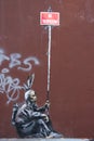 Banksy's graffiti