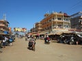Banlung main street, Ratanakiri, Cambodia