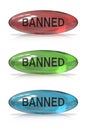 Banned button