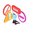 Banned Website Concept