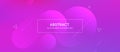 Abstract futurictic banner with a gradient shapes and blur