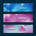 Vector abstract design banner template.Perfect background design for headline and sale banner Royalty Free Stock Photo