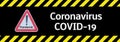 Banner Biohazard Pandemic Coronavirus Covid-19