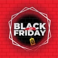 Banner Brick Black Friday sale promo