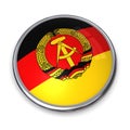 Banner Button GDR/East Germany