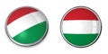 Banner Button Hungary Royalty Free Stock Photo